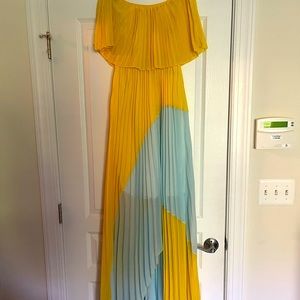 Off Shoulder Maxi Dress